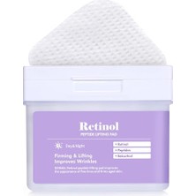 Orevio Retinol Peptid Kaldırma Pedi - Bakuchiol ile Yaşlanma Karşıtı ve Kırışıklıklar Için Kore Toner Pedi - Vegan Saf Pamuklu Kare Pedler - Yüksek Kapasiteli, 120 Yaprak