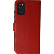 Pk Wear Samsung Galaxy A03S Trend S Plus Kapaklı Kılıf - Kırmızı