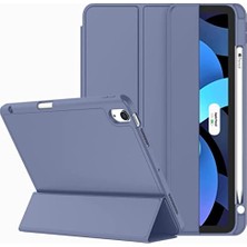 Orevio Huawei Honor Pad X9 11.5 Inç / X8 Pro ELN-W09 Uyumlu ile Uyumlu Kılıf Kalem Bölmeli Smart Case Lavendery Gray