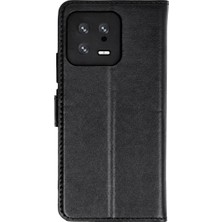 Pk Wear Xiaomi Mi 13 Trend S Plus Kapaklı Kılıf - Siyah