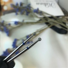 Orevio Mavi Orta Sertlikte Top Elmas Freze Ucu, 0,27 mm