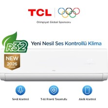 Orevio Voxın 12000 Btu Split Klima; Aı Destekli Sesli Kontrol, Gentle Breeze 1.0, T-Aı Enerji Tasarrufu, Akıllı Wi-Fi Kontrolü