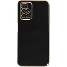 Pk Wear Xiaomi Redmi 10 2022 Kılıf Volet Silikon - Siyah