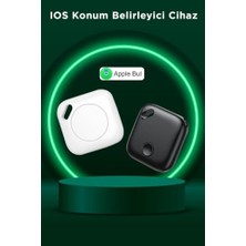 Orevio F1 Smart Tag, Apple Find My Uyumlu Siyah Takip Cihazı