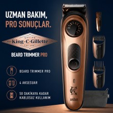 King C. Gillette Sakal Kesme Makinesi "4'ü 1 Arada Sakal Stiline Ince Dokunuş"