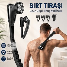Vikicon Vıkıcon Vücut Tıraş Makinesi "6d Başlıkla Vücut Hatlarını Takip Edin"