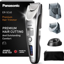 Panasonic ER-SC60-S803 Saç Kesme Makinesi "39 Uzunluk Ayarıyla Ince Kontrol"