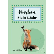 Orevio Marlena Ilk Yılım Bebek Albümü, Kişiselleştirilebilir, Hayvan Desenli, 1. Yıl, Almanca