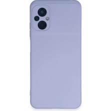Xiaomi Poco M5 Kılıf Nano Içi Kadife Silikon - Lila