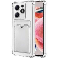 Teknomoda Tecno Spark 10 Pro Kılıf Kartlıklı Anti Şok Korumalı Şeffaf Silikon