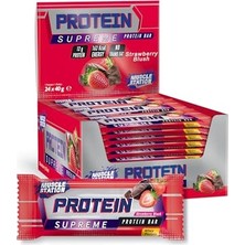 Orevio Çikolata Çilek Aromalı Protein Bar 40 G, 24 Adet