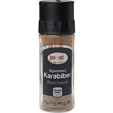 Orevio Bağdat Öğütülmüş Karabiber Tuzluklu Cam 55 G