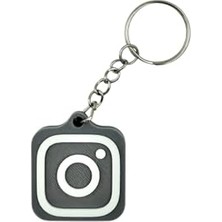 Orevio Gri Nfc Instagram Anahtarlık, Küçük Boy 3 cm
