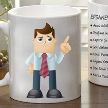 Prime Babaya Özel Efsanevi Baba Sözleri Kupası Kupa Bardak
