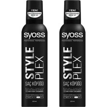 Orevio Style Plex Saç Köpüğü, 250 Ml, 2'li Set