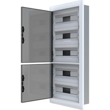 Orevio Sigorta Kutusu 75'li Sıva Altı Sigorta Kutusu IP40 39 x 84.3 x 10.7 cm Yptk 048-P21