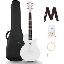 Orevio Nova Go Wh Beyaz Akustik Gitar