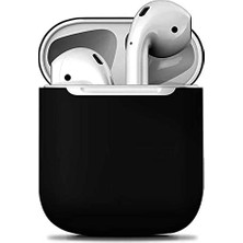 Orevio 39344 Airpods Uyumlu Airbag 13 Silikon Kılıf, Siyah