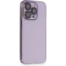Apple iPhone 13 Pro Max Kılıf Armada Lensli Kapak - Lila