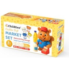 Orevio Childgen Doğal Oyun Hamuru Sevimli Patiler - Market, Set