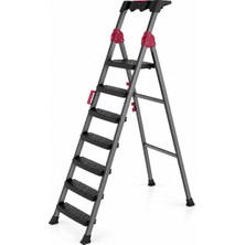 Marsilyan 6+1 Basamaklı Metal Merdiven 150KG.TAŞIMA (4887)