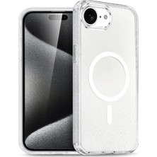 Joko Apple iPhone 16E Star Magsafe Kapak - Şeffaf