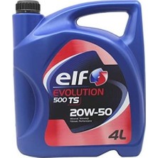 Prime Elf 500 Ts 20W/50 4 Lt Benzin ve Dizel Motor Yağı