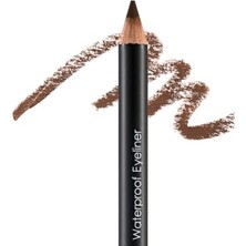 Orevio Suya Dayanıklı Mat Göz Kalemi (Kahve); Waterproof Eyeliner, 105 Warm Brown, 8690604109050