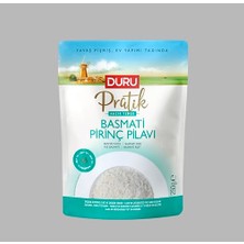 Orevio Pratik Basmati Pirinç Pilavı 250G; Hazır Yemek, Zeytinyağlı ve Tereyağlı, Katkısız ve Koruyucusuz