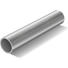 Orevio Alüminyum Boru 50 mm Çap 1,5 mm Et Kalınlığı 30 cm Boy