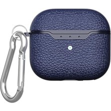 Orevio Apple Airpods 4 ile Uyumlu Airbag 03 Silikon Kılıf Lacivert