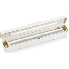 Prime Flexispace 899478 Şeffaf Film ve Alüminyum Folyo Dispanseri, Beyaz