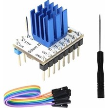 Orevio Trinamic TMC2209 V2.0 Step Motor Sürücü Soğutuculu 1/256 Step 1.7A Cnc 3D Yazıcı DVM.101.226