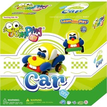 Prime Papa Gino Jumping Clay Kendi Oyuncağını Kendin Yap Araba Seti