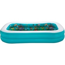 Prime 3D Undersea Adventure Şişirilebilir Oyun Havuzu 2,62 M x 1.75 M x 51 cm