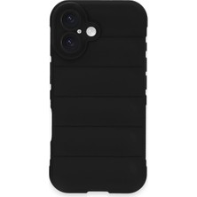 Apple iPhone 16 Kılıf Optimum Silikon - Siyah