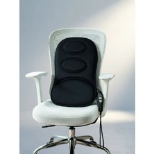 Meks Ergonomik Isıtmalı Masaj Minderi 3 Motorlu Koltuk Pedi