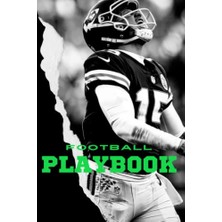 Orevio Football Playbook: 100 Page Football Coach Notebook With Field Diagrams For Drawing Plays; Creating Drills, And Scouting