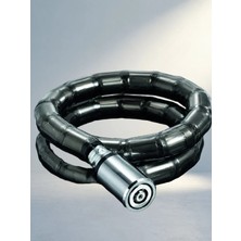 Meks Güçlü Çelik Motosiklet Güvenlik Kilidi 22 mm Koruma