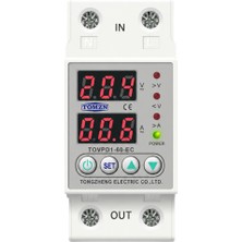 Koresan Tovpd1-60-Ec 63A Monofaze Voltaj ve Akım Korumalı Akıllı Koruma Rölesi