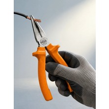 Meks Ergonomik Kaymaz Saplı Pense 20 cm Çelik El Aleti