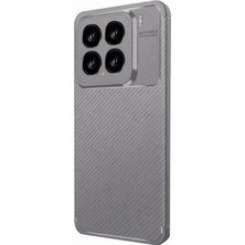 Marsilyan™- Xiaomi Mi 15 Kılıf Auto Focus Karbon Kapak - Gri