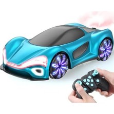 Oyuncak 2.4 Ghz Uzaktan Kumandalı Şarjlı Elektrikli Araba 4x4 Şarj Istasyonlu Buharlı LED Işıklı Sesli Müzikli Rc Araç Full Fonksiyon 4 Çeker Atabilen