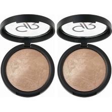 Mineral Terrabaked Powder No: 08 Radiant Highlighter - Mineral Etkili Fırınlanmış Pudra (2 Paketi)