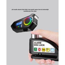 Meks Bluetooth 5.4 Intercom ve Alarmlı Disk Kilidi Seti Güçlü Ses ve Güvenlik