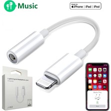 Meks Lightning To 3.5mm Kulaklık Dönüştürücü Adaptör – iPhone Uyumlu / Pop-Up