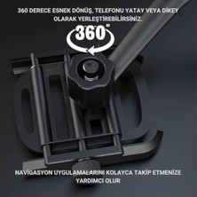 Prime Alüminyum Gidon Sıkıştırmalı Motosiklet Telefon Tutucu Scooter Bisiklet Telefon Tutucu Sarsılmaz