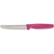 Orevio Create Tırtıklı Soyma Bıçağı 10 cm Pink