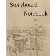 Orevio Storyboard Notebook:, Pages For Storytelling/ıllustration, Creative Storytellers, Sketchbook Template Panel, Template Book For, Directors Or Animators