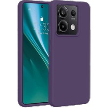 Xiaomi Redmi Note 13 Pro 4g Kılıf First Silikon - Mor